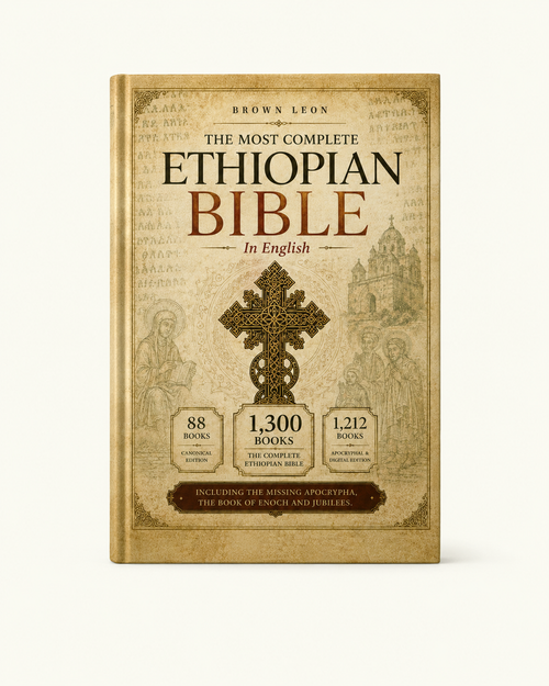 The Most Complete Ethiopian Bible in English Leather Collector’s Edition