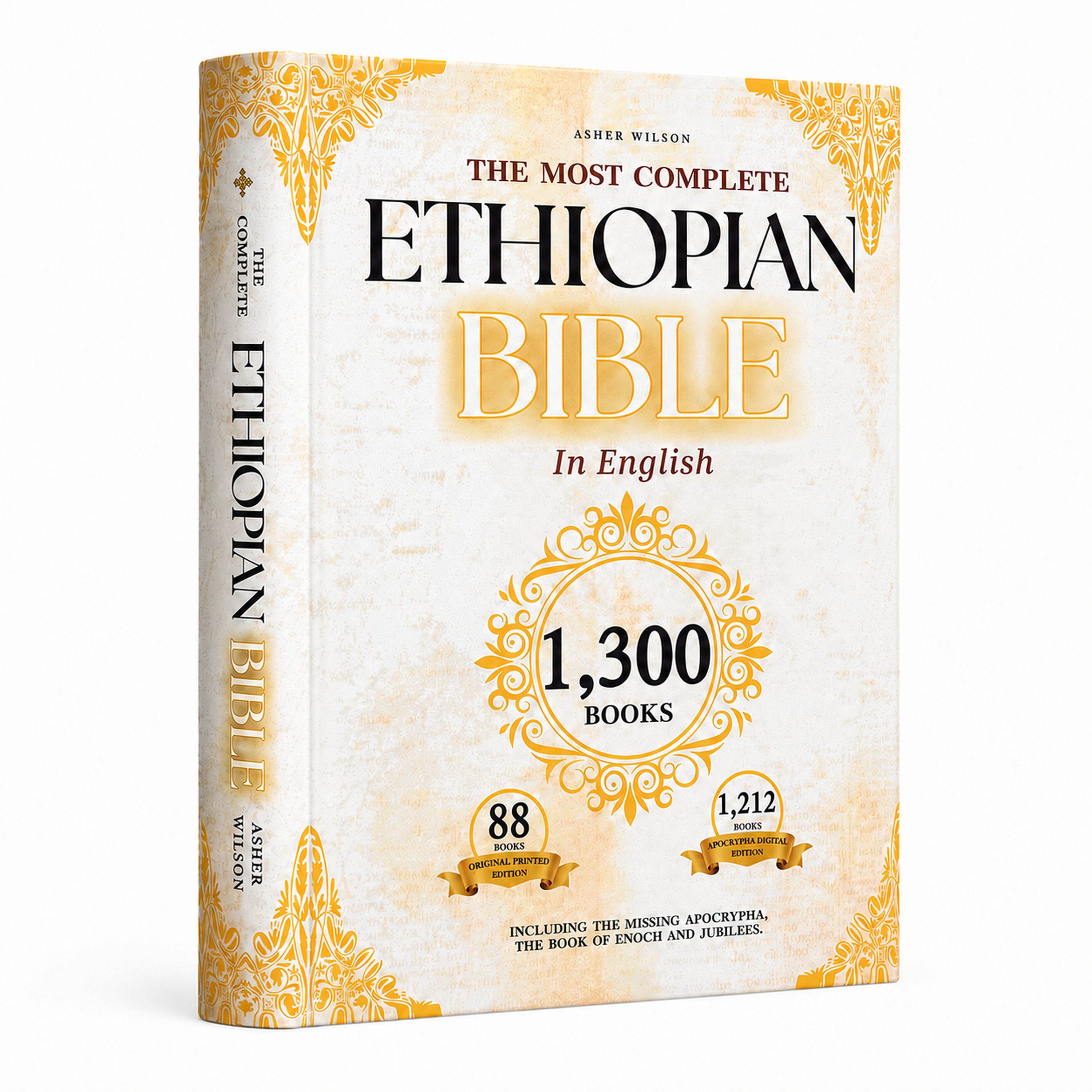 The Most Complete Ethiopian Bible in English — White Cover Collector’s Edition