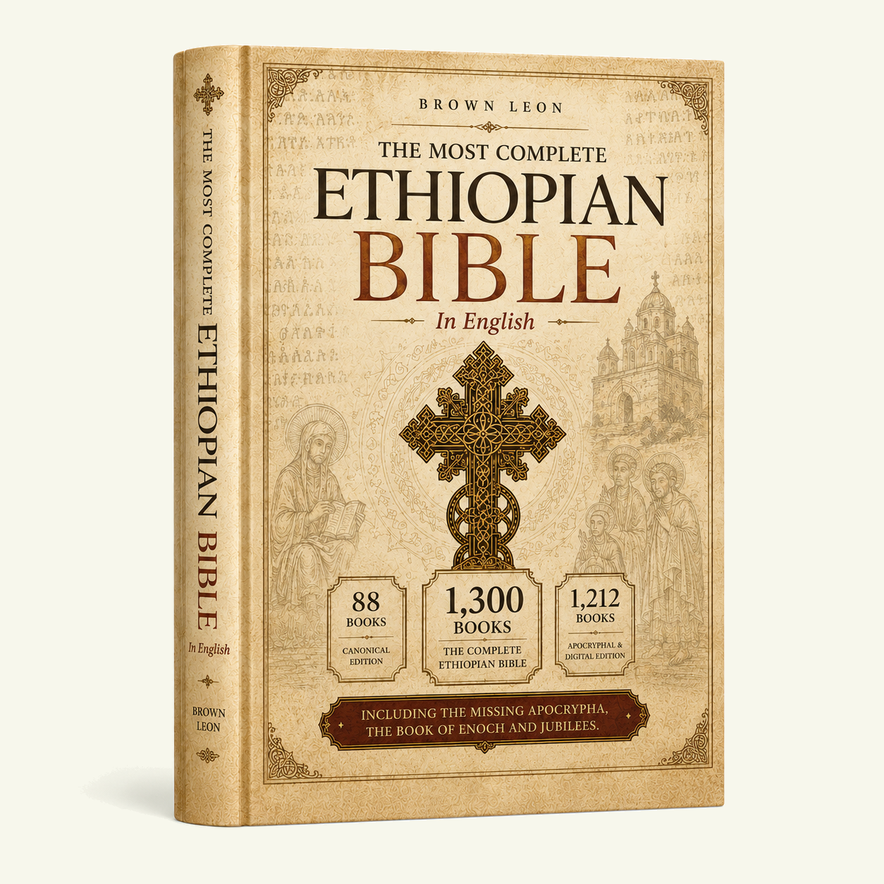 The Most Complete Ethiopian Bible in English Leather Collector’s Edition
